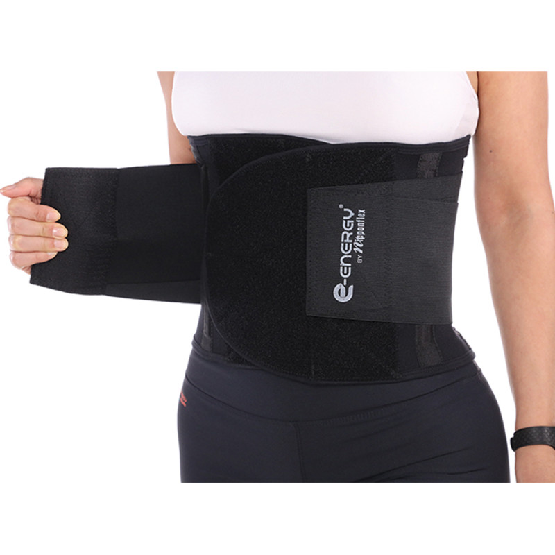 Faixa Cinta Abdominal Dupla Power Hot Belt + Redutor Elastic no Shoptime